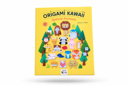 Livre Origami kawaii spécial animaux - 40 modèles - Livres activités créatives – 10doigts.fr