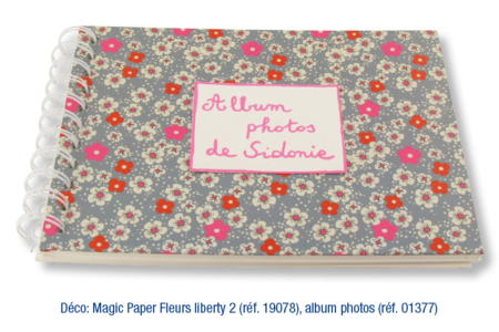 Magic Paper auto-adhésif FLEURS du Printemps ou MARGUERITES - 10doigts.fr