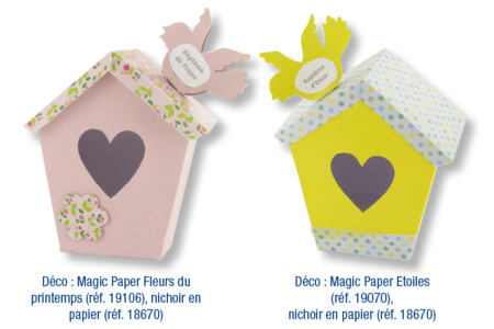 Magic Paper auto-adhésif Coeurs fous - 10doigts.fr