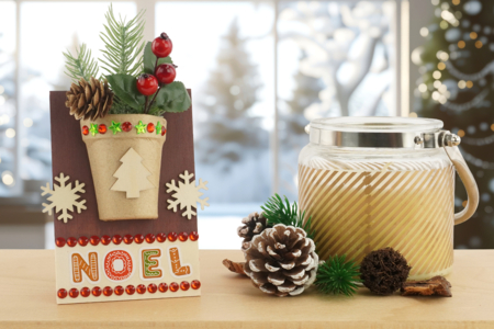 Magnet de Noël - Activités manuelles bricolages de Noël – 10doigts.fr