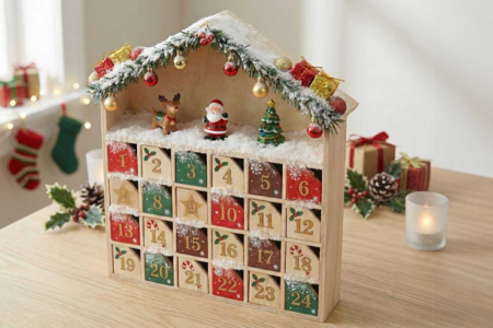 maison calendrier avent - Calendriers de l'Avent – 10doigts.fr