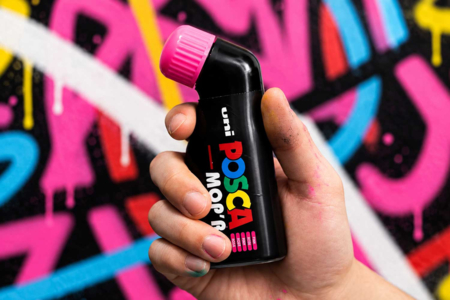 marqueur POSCA MOP'R - Marqueurs POSCA : la référence mondiale de la peinture nomade – 10doigts.fr