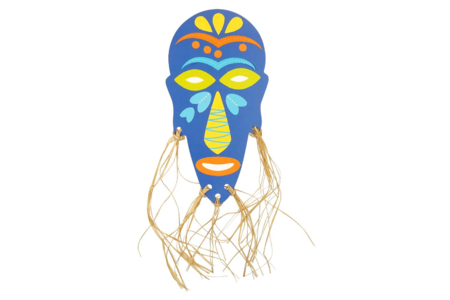 Masques décoratifs art premier - 6 pièces - Les nouveautés 2024 – 10doigts.fr