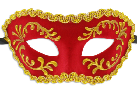 Masques vénitiens rigides - 3 modèles - Mardi gras, carnaval – 10doigts.fr