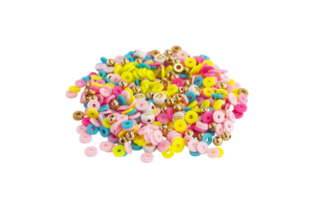 materiel Kit 5 bracelets "Bisou" - Kits Bijoux – 10doigts.fr