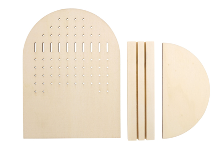 materiel Support boucles d'oreilles en bois - Boîtes et supports à bijoux : l'écrin de vos créations – 10doigts.fr