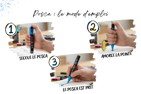 Mode d'emploi FR - Marqueurs POSCA : la référence mondiale de la peinture nomade – 10doigts.fr