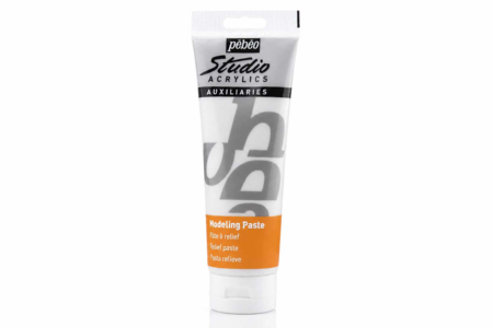 Modeling paste 250 ml - Médiums et auxiliaires pour peinture acrylique – 10doigts.fr