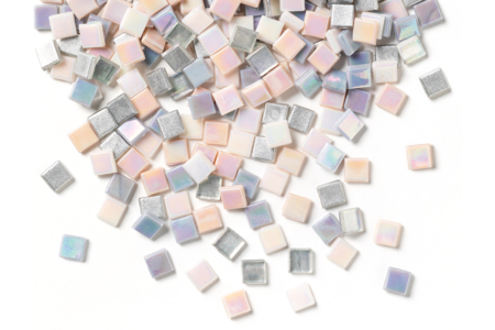 mosaïques irisées en verre - Mosaïques en verre – 10doigts.fr