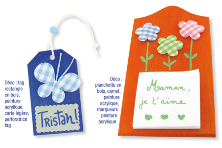 Coeurs adhésifs en tissu imprimé - 8 coeurs - Motifs en tissu – 10doigts.fr