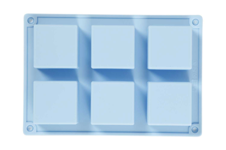 Moule en silicone - 6 cubes - Moules pour bougies – 10doigts.fr