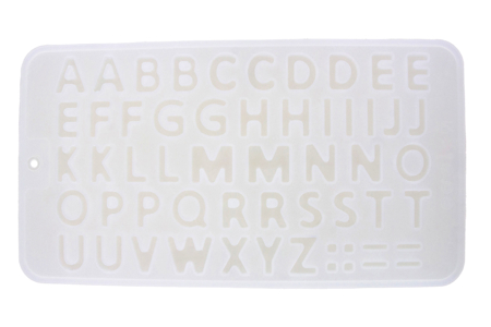 Moule silicone alphabet - 56 formes - Moules – 10doigts.fr