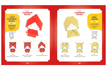 Livre : Contes en origami - Livres origami – 10doigts.fr