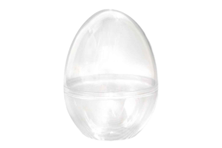 Oeufs surprise en plastique transparent - 12 pièces - Oeufs de Pâques – 10doigts.fr