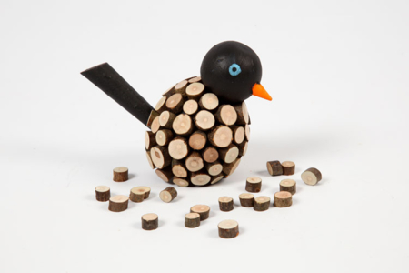 Minis rondelles de bois - 700 pièces - Décorations en Bois – 10doigts.fr