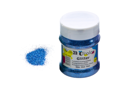 paillettes biodégradables bleu - Paillettes à saupoudrer – 10doigts.fr