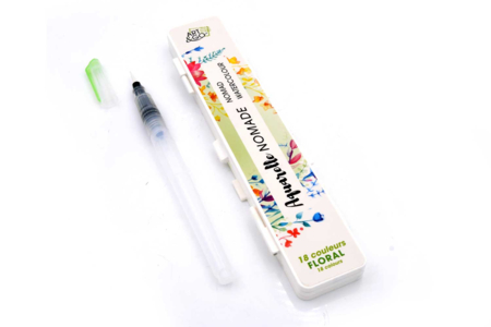 palette accordéon aquarelle - Couleurs aquarelle – 10doigts.fr