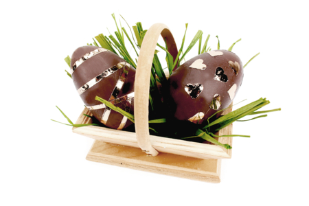 Mini panier décoratif en bois - Paniers en bois – 10doigts.fr
