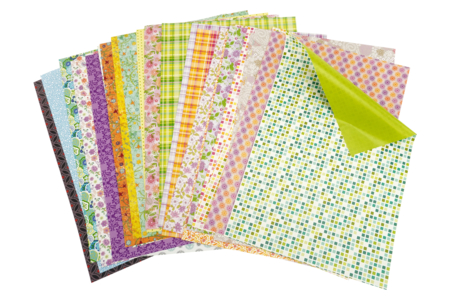 papier à motif recto verso - Papiers à motifs – 10doigts.fr