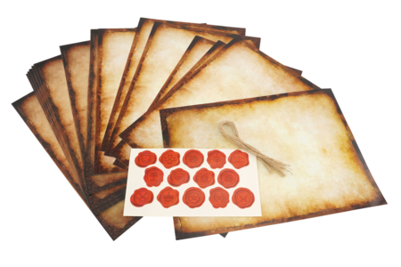 papier carte au trésor - Kits carteries – 10doigts.fr