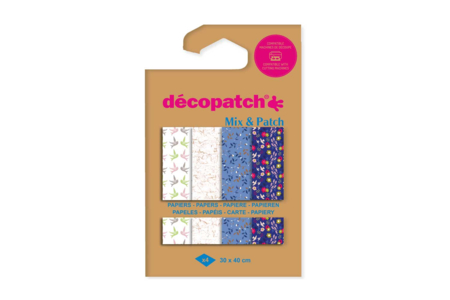 papier decopatch bleus - Papiers Décopatch – 10doigts.fr