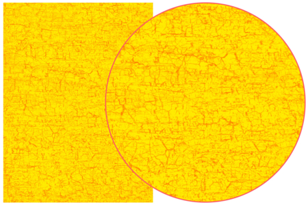 Papier Décopatch craquelures jaunes - 3 feuilles 587 - Papiers Décopatch – 10doigts.fr