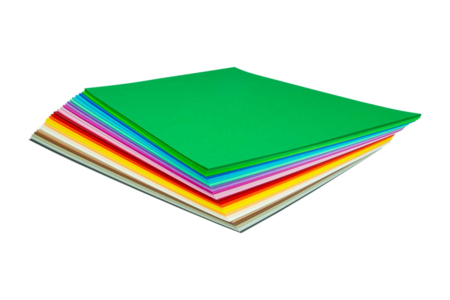 Papier léger multicolore, format A4 - 250 feuilles - Papiers Format A4 – 10doigts.fr
