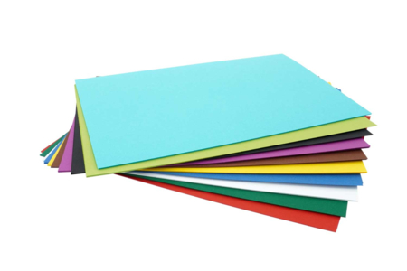 Papier léger multicolore, format A4 - 100 feuilles - Papiers colorés – 10doigts.fr