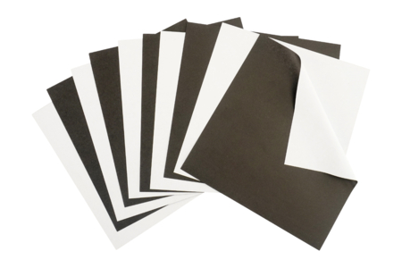 Papier origami bicolore, noir/blanc 15 x 15 cm - 100 feuilles - Papiers Origami – 10doigts.fr