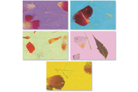 Papier pétales de fleur - 10doigts.fr