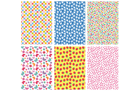 papiers adhésifs motifs fruits - Papier adhésif – 10doigts.fr