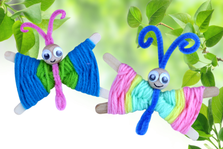 Pelotes de fil à tricoter, couleurs pastel - Set de 6 - Tricot, Laine – 10doigts.fr