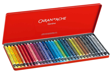 Pastels aquarellables Néocolor II - 30 couleurs - Pastels Beaux Arts – 10doigts.fr