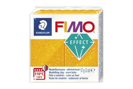 FIMO Effect Pailleté - Or  (112)  - Pâtes Fimo Effect – 10doigts.fr