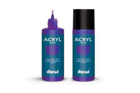 Peinture Acryl Opak 80 ml Violet - Peinture acrylique mate – 10doigts.fr