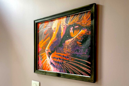 peinture chat - Peinture aux numéros – 10doigts.fr