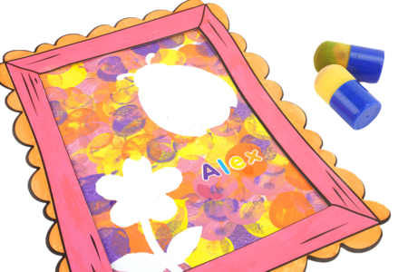 peinture printemps enfants - Activités manuelles Printemps – 10doigts.fr