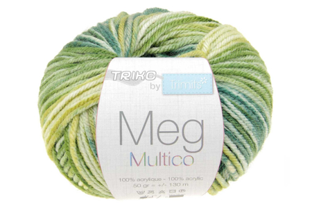 Pelote tricot multicolore - Nature - Fils à tricoter – 10doigts.fr