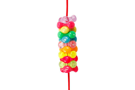 Perles emboitables multicolores - Environ 2500 perles - Perles Enfant – 10doigts.fr