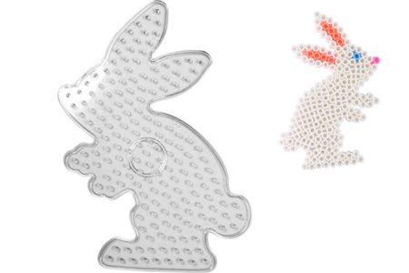 Plaques pour perles à repasser XXL - 6 formes - Perles Fusibles 1 cm – 10doigts.fr