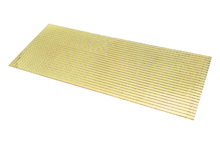 plaque Miroirs adhésifs dorés - 1500 pcs - Miroirs à coller – 10doigts.fr