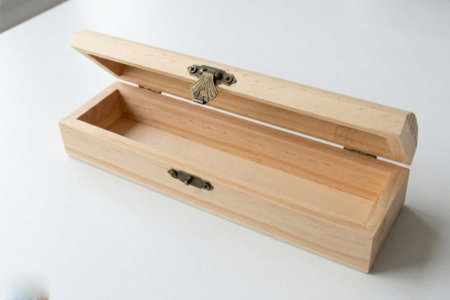 plumier en bois - Boîtes en bois – 10doigts.fr