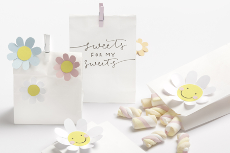 pochettes cadeau en papier blanc - Papiers cadeaux et sacs – 10doigts.fr