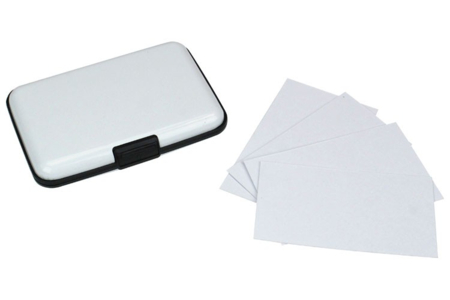 Porte-carte à customiser - Plastique Opaque – 10doigts.fr