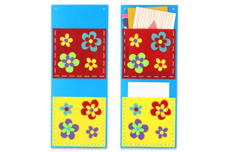 Porte-courriers fleuris - Set de 6 - Kits clés en main – 10doigts.fr