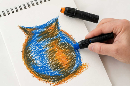 Porte-pastel à l'huile 3 pièces - Accessoires de dessin Beaux-Arts – 10doigts.fr