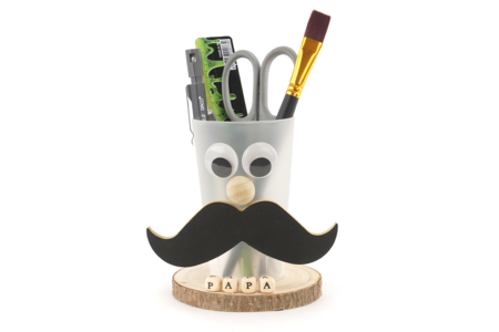 pot crayons fête des pères cadeau enfants - Activités manuelles fête des pères – 10doigts.fr