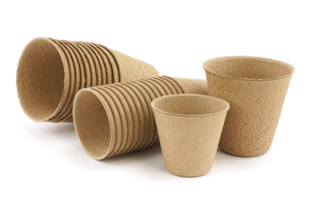 pots en carton recyclé semis - Pots en carton – 10doigts.fr