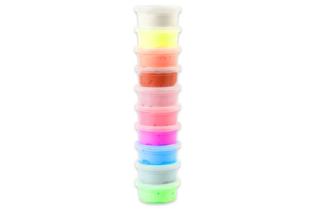 Pâtes à modeler Silk Clay pastel - 10 pots - Pâtes à modeler sèchent à l'air – 10doigts.fr
