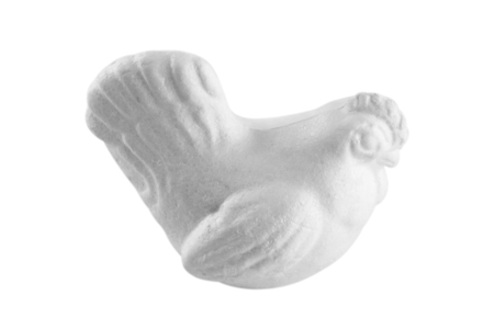 Poule en polystyrene 13 cm - Animaux en polystyrène – 10doigts.fr